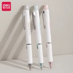 Deli-Stylo gel à encre noire à séchage rapide, fournitures scolaires et de bureau pour étudiants, 3 pièces