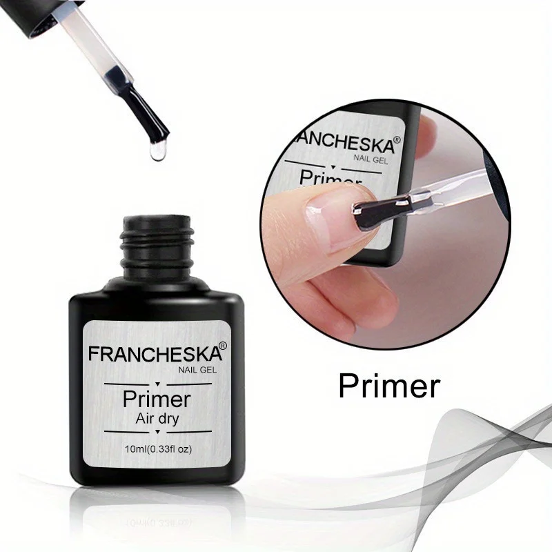 Nail Desiccant Nail Balancing Solution Fast Air Dry Primer UV LED Gel Base Primer Off Gel Nail Polish for Nail Art Design