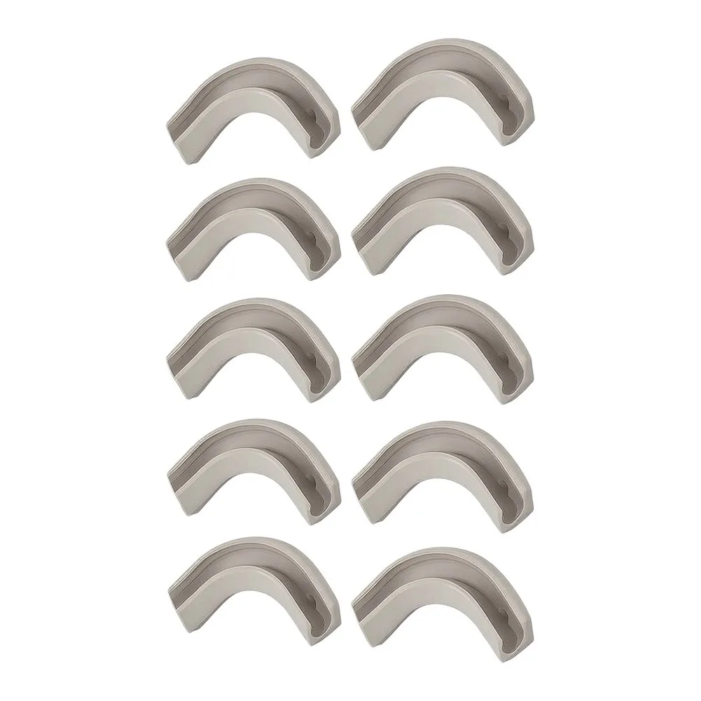 10 Pack for pe Corner Bracket for RO Water Purifier Tubing 90 Degree Angle Support for Efficient Pipe Layout and Routing