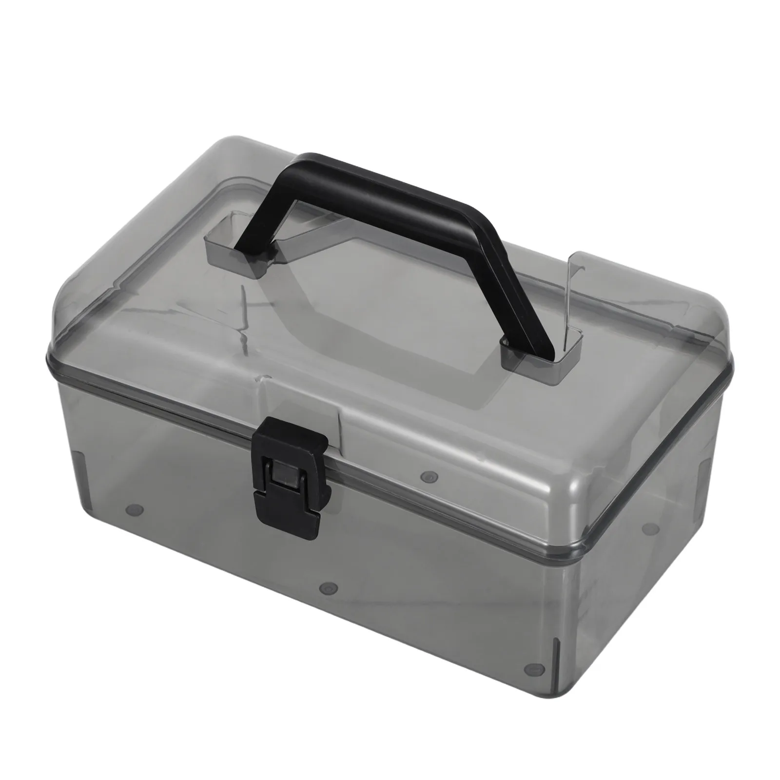 Battle Tops Case Plastic Carrying Box 8.66x5.12x4.33in Portable Organizer Storage Container Carrying Handle Gyro Storage Case