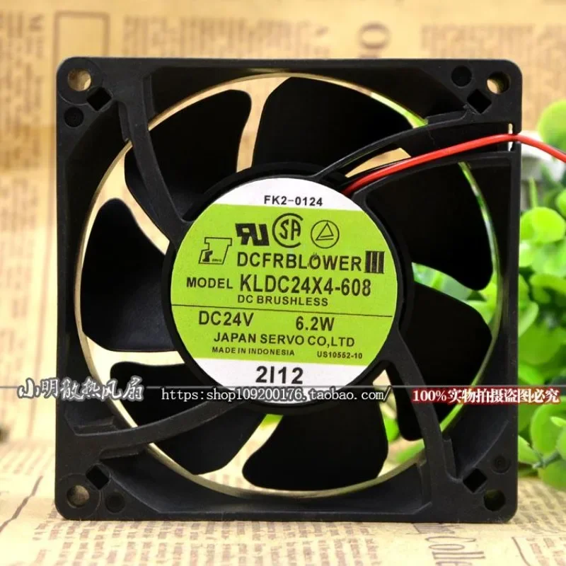 

New Fan For SERVO KLDC24Z4-608 24V 6.2W 9CM 9032 Inverter Cooling Fan 90*90*32mm