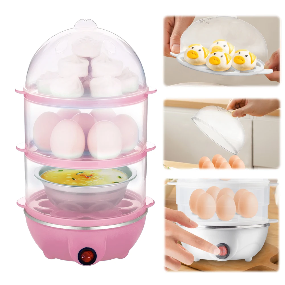 220 فولت متعددة الوظائف آلة طهي البيض التدفئة السريعة التلقائي آلة البخار الذرة السيارات قبالة المطبخ الصغير الصياد لآلة الإفطار الطبخ