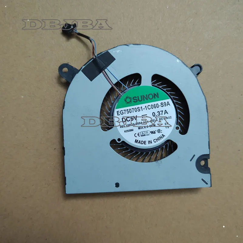 

New Laptop Cooling Fan For DELL G3-3590 EG75070S1-1C060-S9A DC5V 0.37A Fan