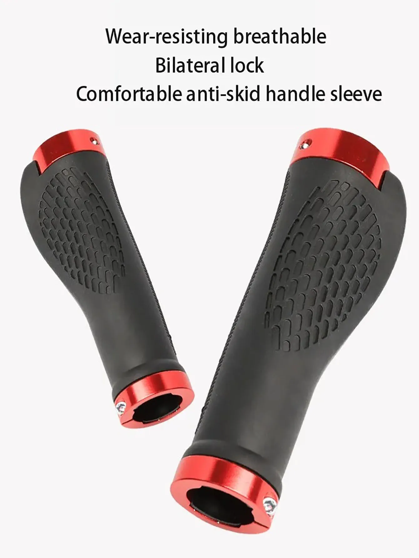 Anti Skid Rubber Bicycle Grips Mountain Bike Lock On Bicycle Handlebars Grips 2.5cm MTB Road Cycling Skid Proof Grips image 2
