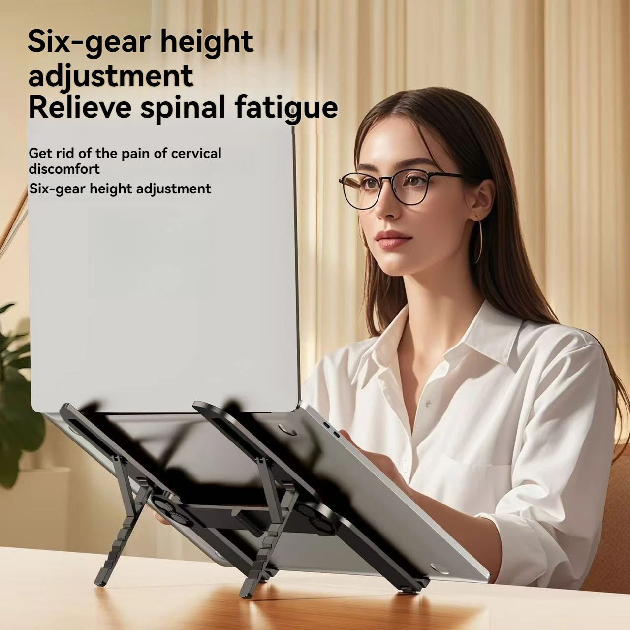 Soporte plegable para portátil - Laptop Stand Dock Aluminum reseña y precio
