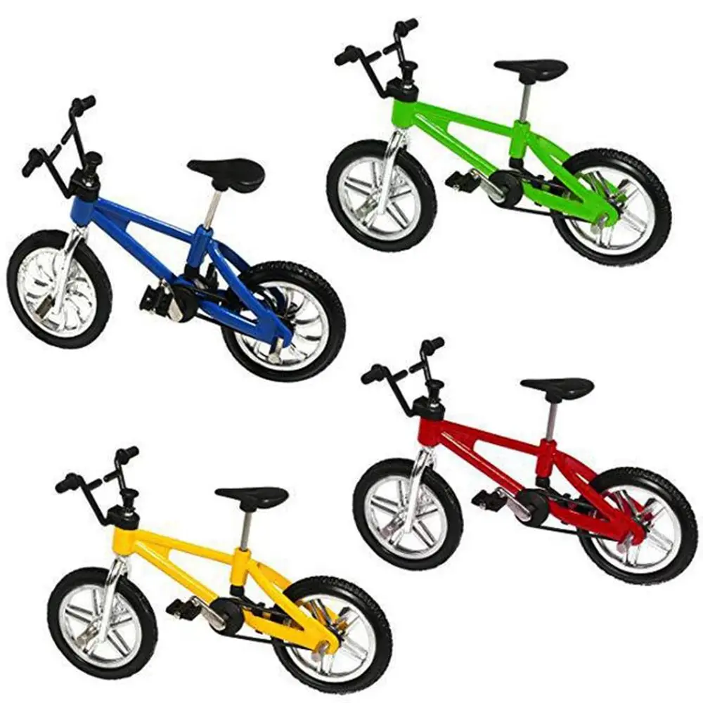 Mixed Style Doll Bikes Pink Green Plastic Bicycle Outdoor Sports Toy for Doll Dollhouse Accessories Kids Christmas Gift Toys