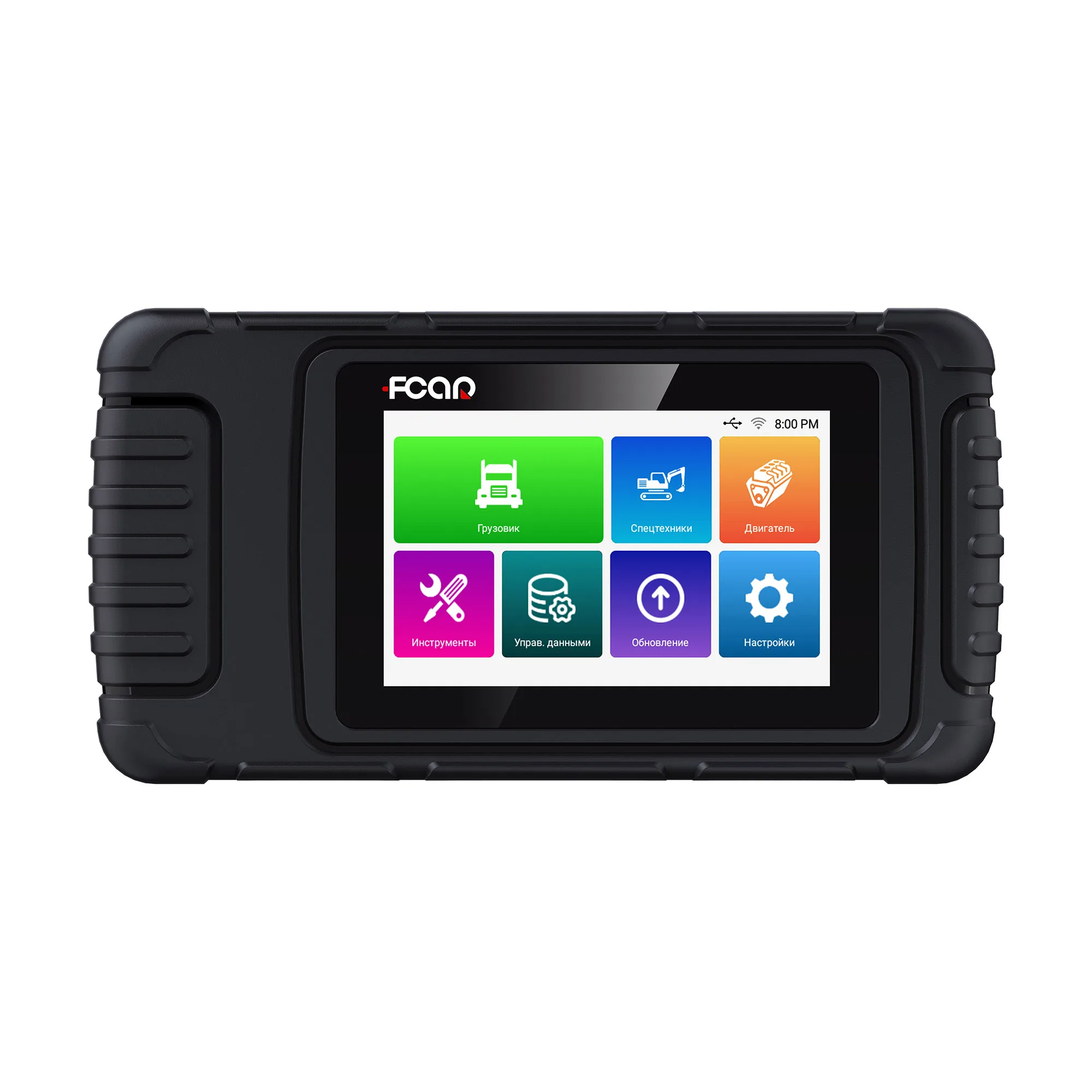 قارئ رمز الشاحنة FCAR HDS710 Obd الماسح الضوئي دبوس البيانات الحية كشف عملية سهلة للمركبات الآسيوية الثقيلة اللغة الروسية