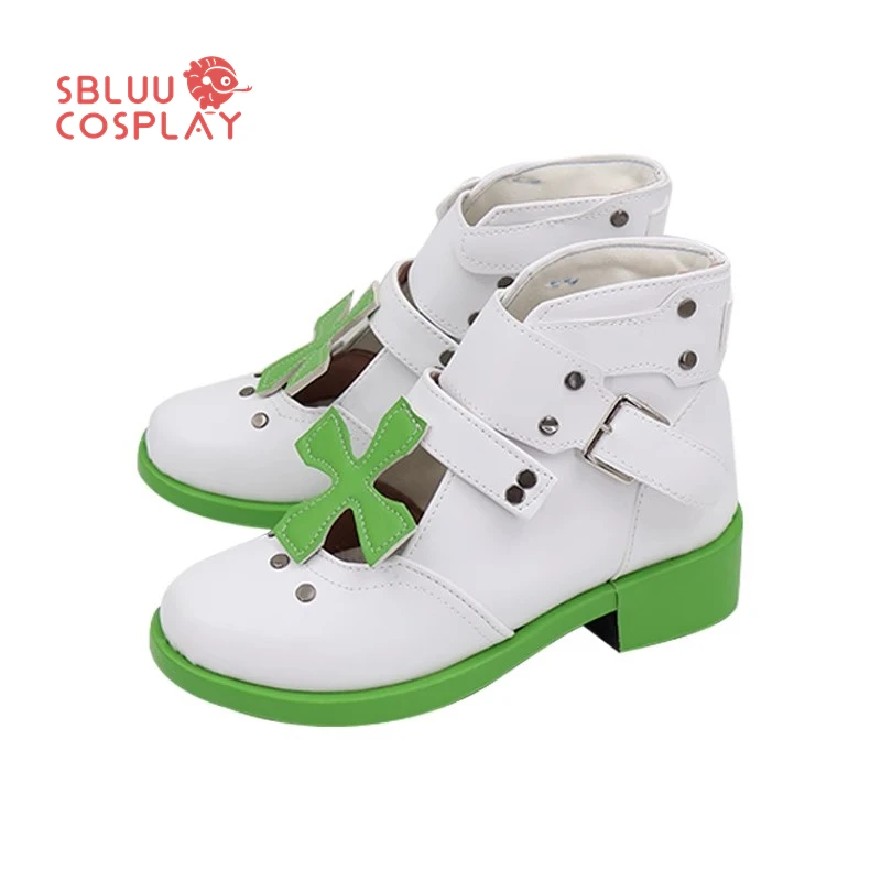 SBluuCosplay jeu Giovanna Cosplay chaussures hommes femmes Halloween fête événements sur le thème bottes sur mesure