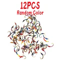 12 piezas de colores aleatorios