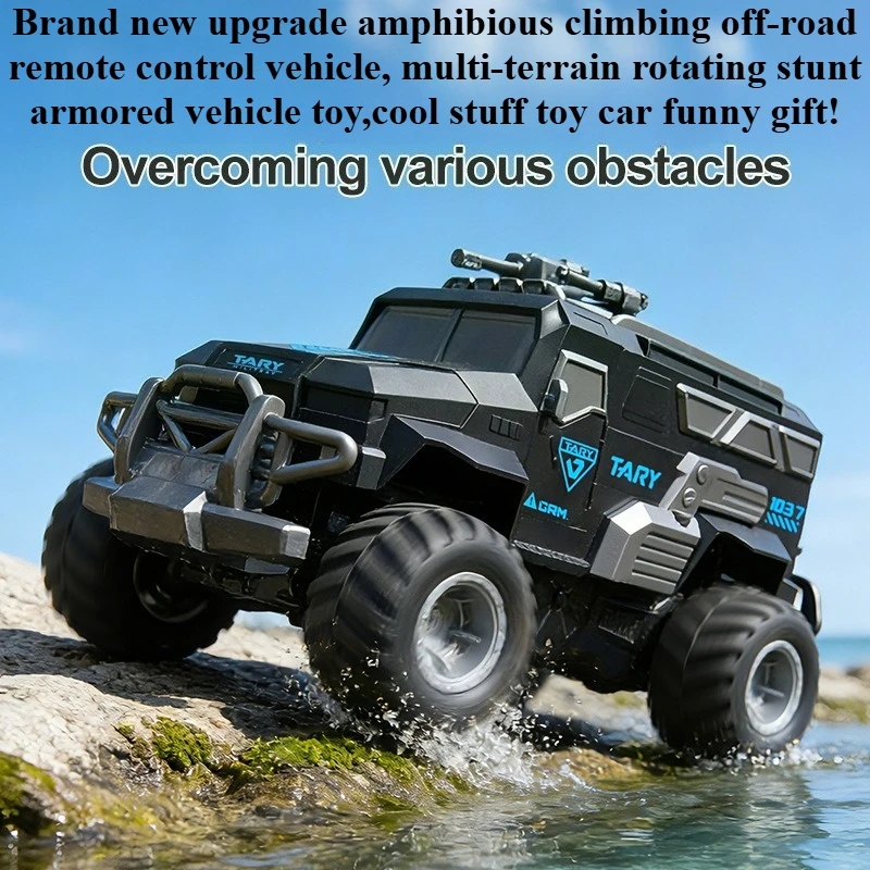 

Крутая игрушка-машинка, забавный подарок – Горячая новинка: Амфибийный внедорожный радиоуправляемый грузовик, машинка на пульте управления, полноприводные радиоуправляемые машинки для всех типов местности, игрушки для детей