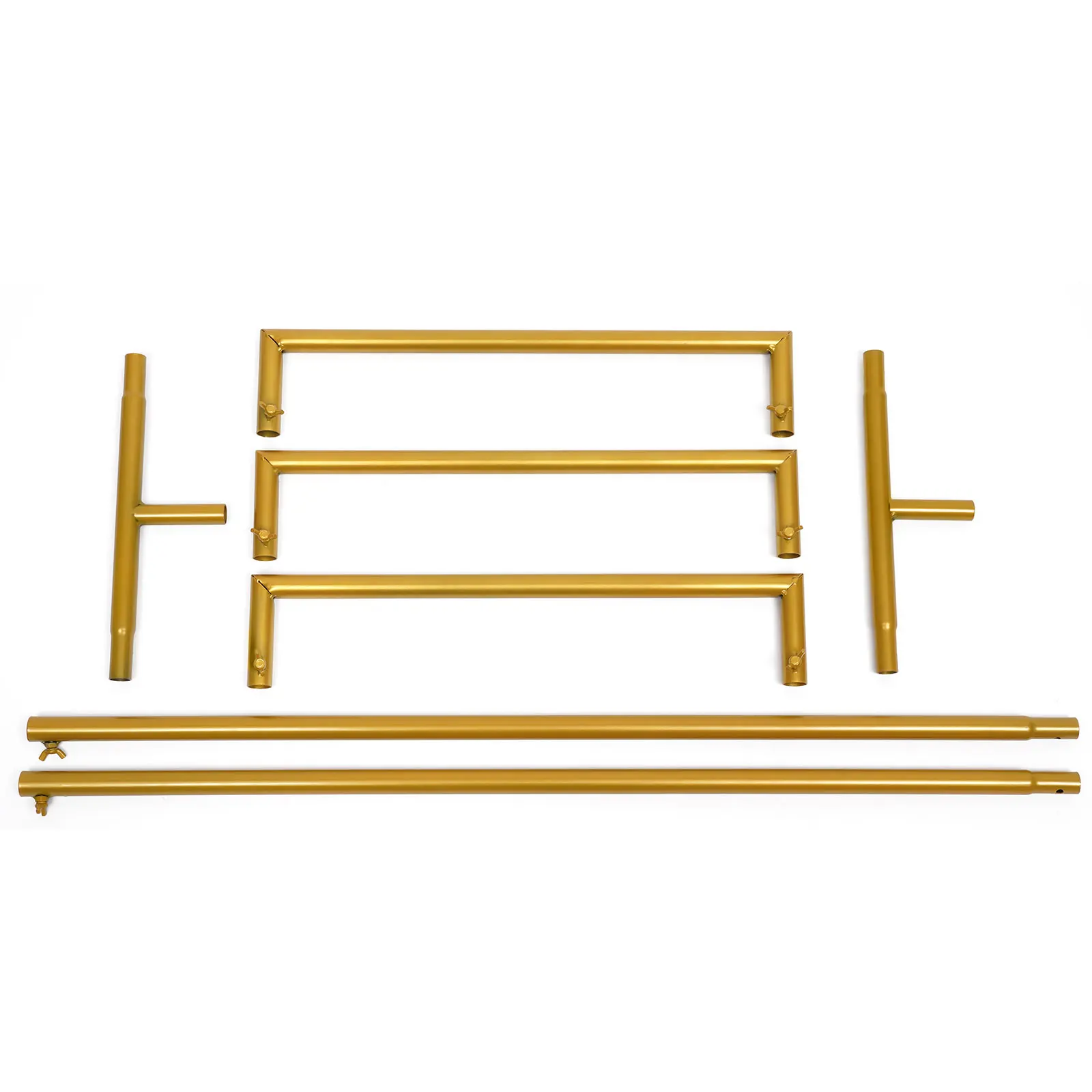 0.5x1m Wedding Arch Square background Stand Gold Flower Rack festa di compleanno Garden Decor Mall Display Frame