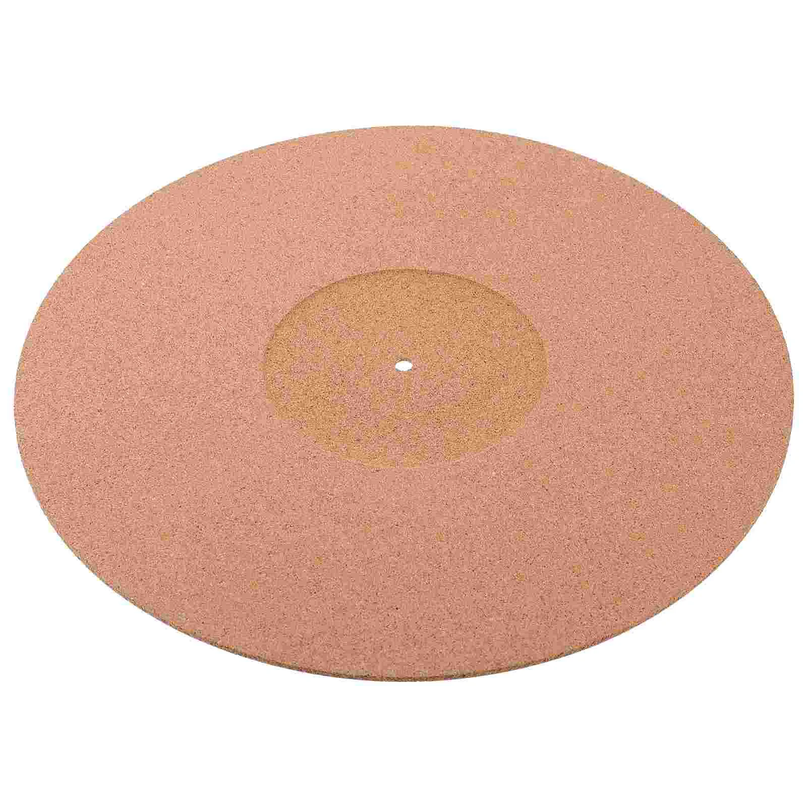 

Vinyl Recorder Mat Turntable Platter Voice Player Turntables for Records Protective Cork Protection Pad