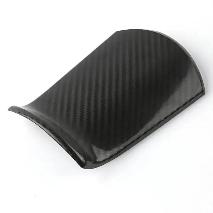 Para yamaha xmax300 xmax250 X-MAX xmax 300 250 fibra de carbonoook tampa do tanque combustível preto brilhante remendo proteção da tampa do tanque combustível.