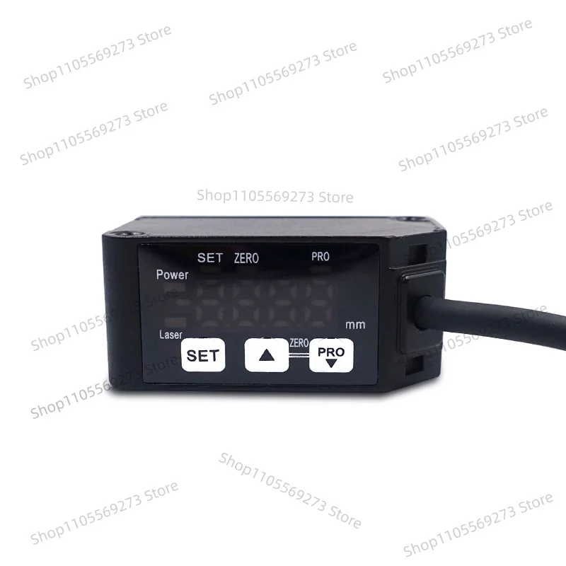 0.01mm Accuracy RS485 Laser Displacement Sensor Analog Output Distance Measuring Ranging Sensor