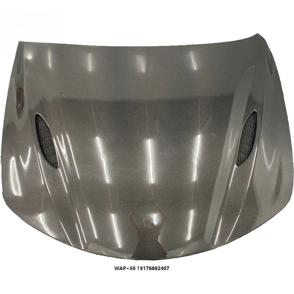 

Single Sided Carbon Fiber Front Engine Hood Vent Cover for GIULIA Car Hood