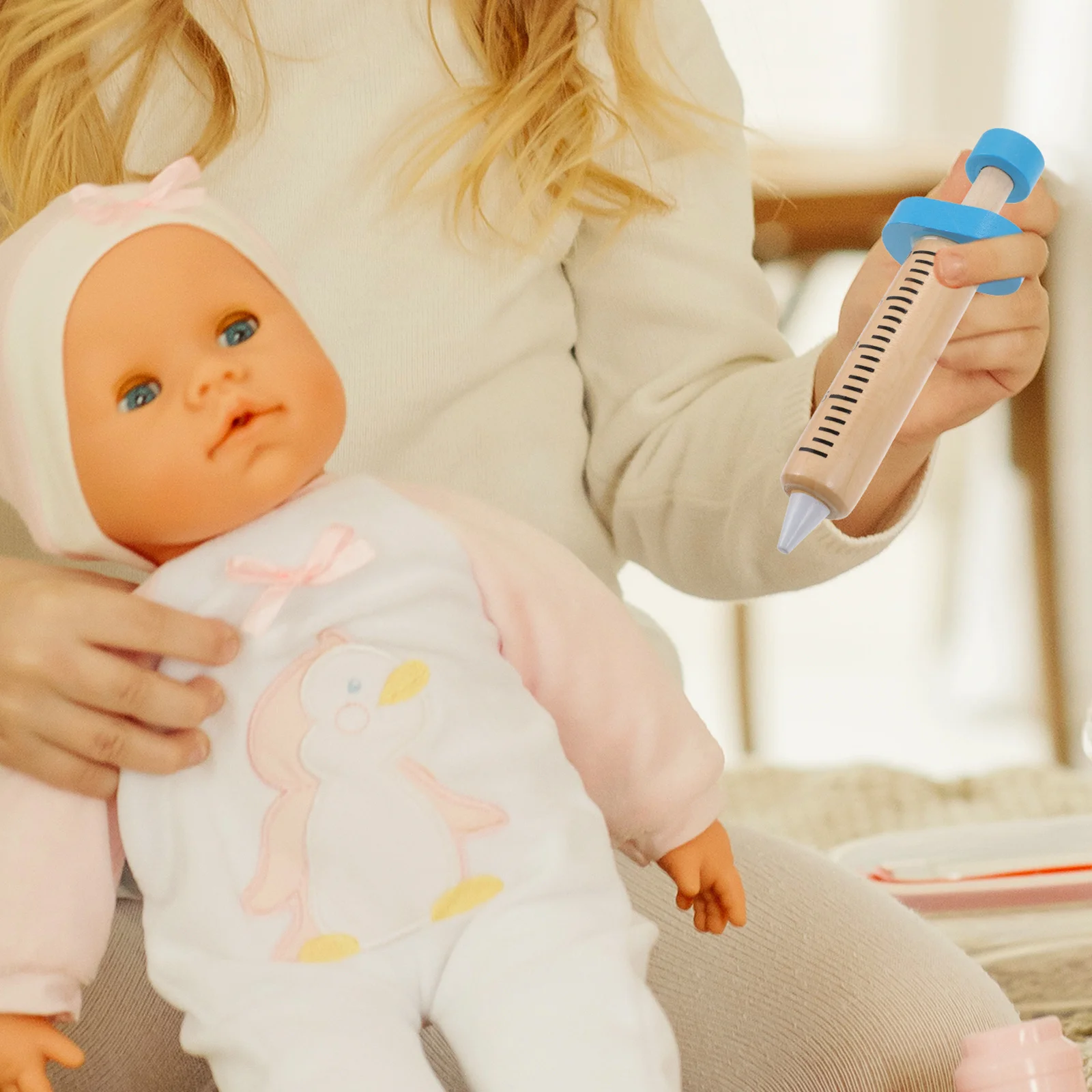 1 Juego de juego médico para niños, juego de rol de simulación, diversión educativa creativa en interiores para niños pequeños