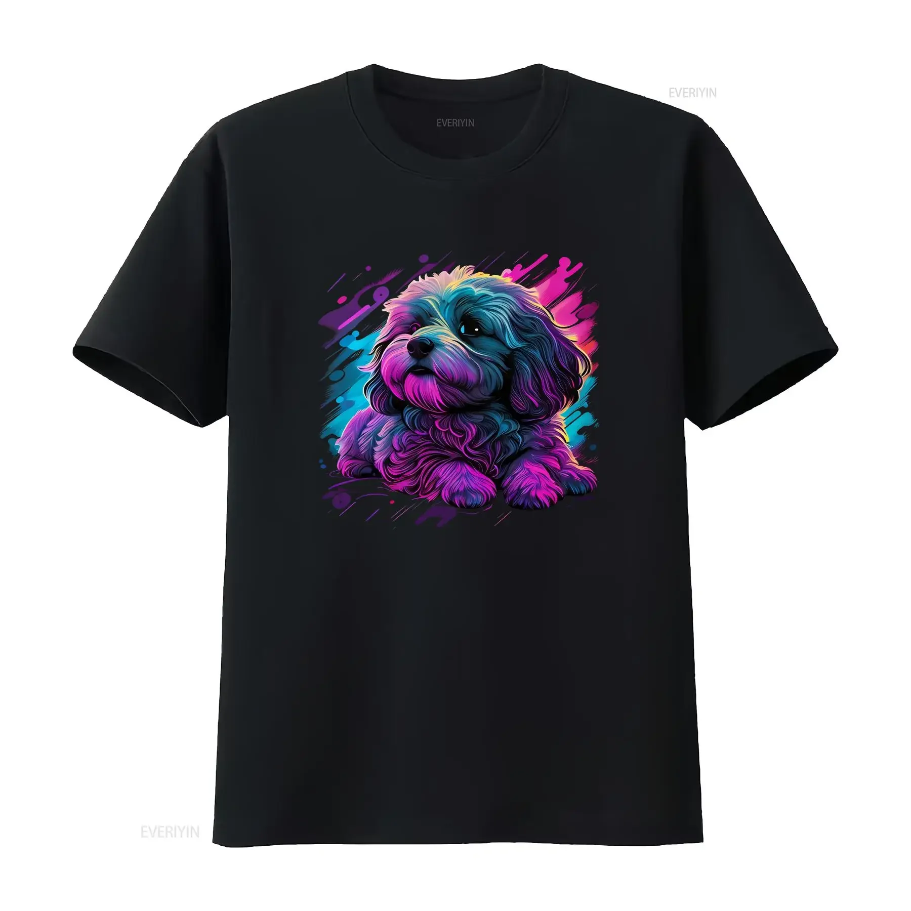 Havanese peT T Shirt Dog breed unisex portraiT gifts for owners and lovers vintage Washed Stylish Slightly
