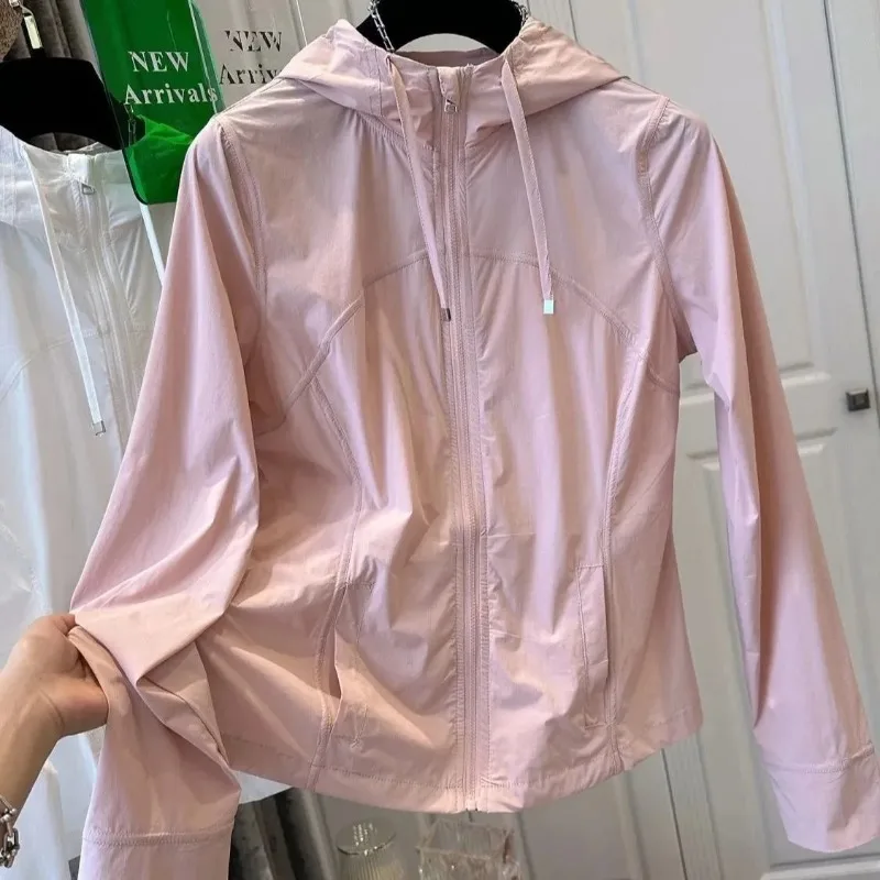 Ladies Short 2026 Spring Autumn High Quality Comfortable Women's Coat Be All-match Hooded Fashion Slim Female Overcoat