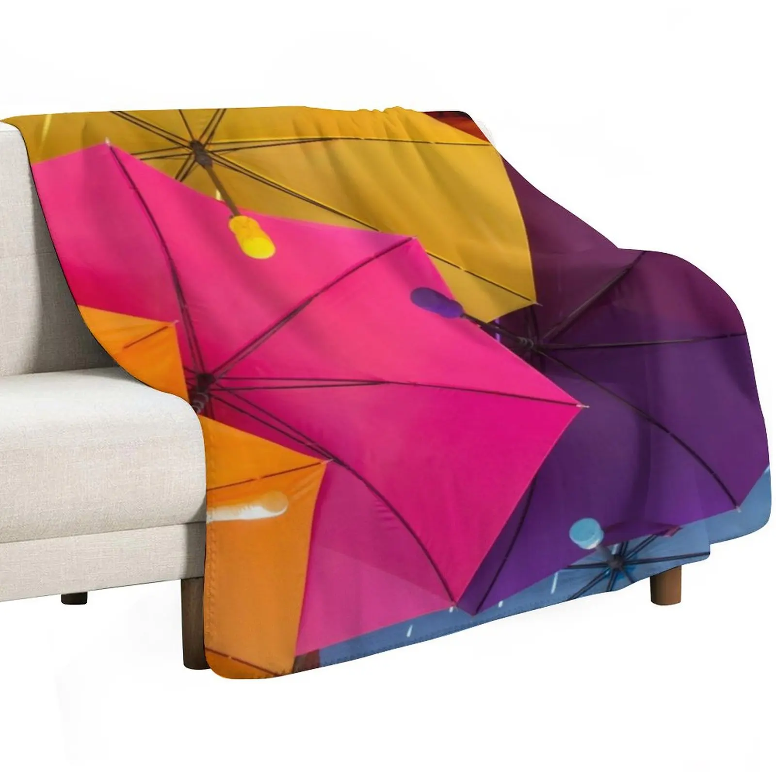 Sunshine umbrellas Throw Blanket Winter beds Blankets For Baby Flannels Bed linens Flannel warm winter Blankets
