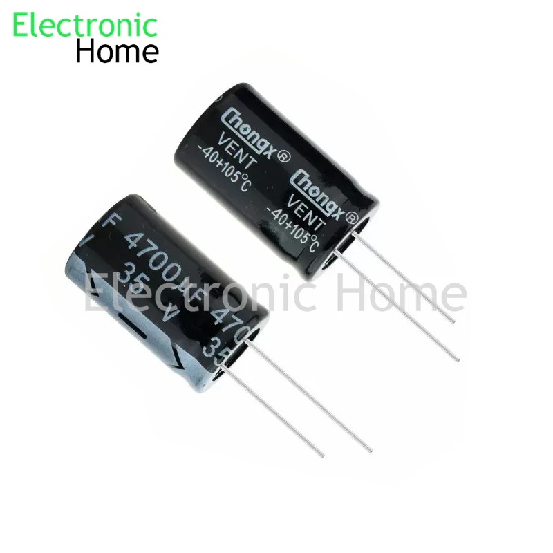 10PCS/LOT 35V4700UF genuine high-quality direct insertion electrolytic capacitor 4700UF 35V specification 18X30MM