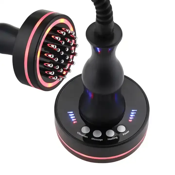 Chinese Traditional Gua Sha Therapy Cellulite Machine Meridian Brush Scraping Massager Electric Body