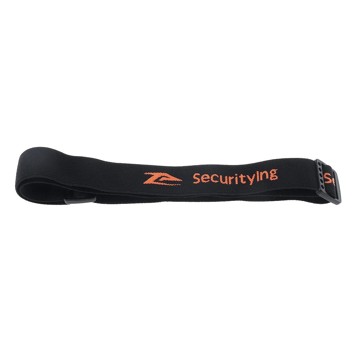 SecurityIng Elastic Headband Adjustable Headlight Strap for 22-26mm Torch Headlight with 2pcs Headlight Bracket, Head Lamp Strap