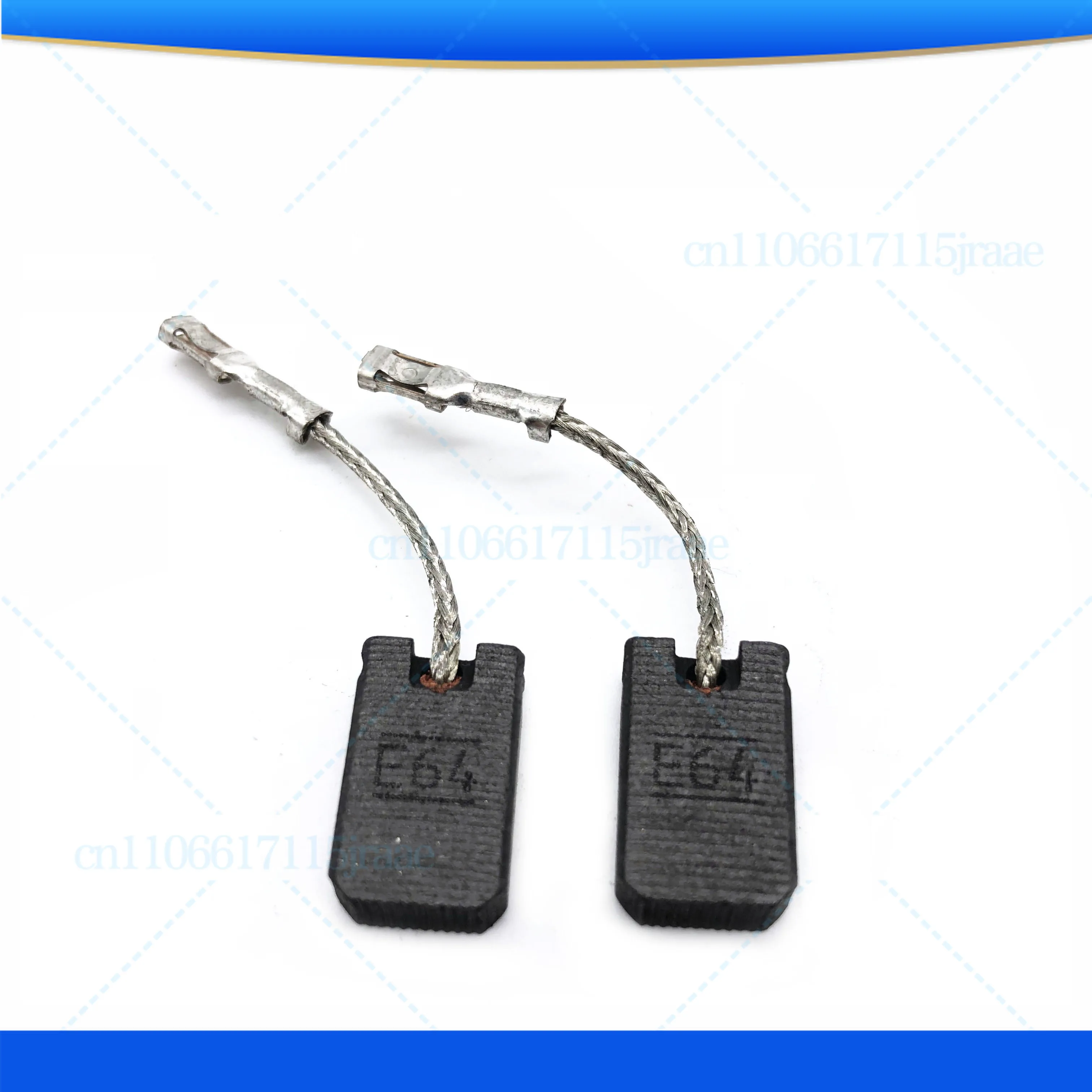 

2pcs For Bosch Angle Grinder Carbon Brushes GWS14-150CI/10-125 Polisher Electric Grinding Cutting Machine Brushes