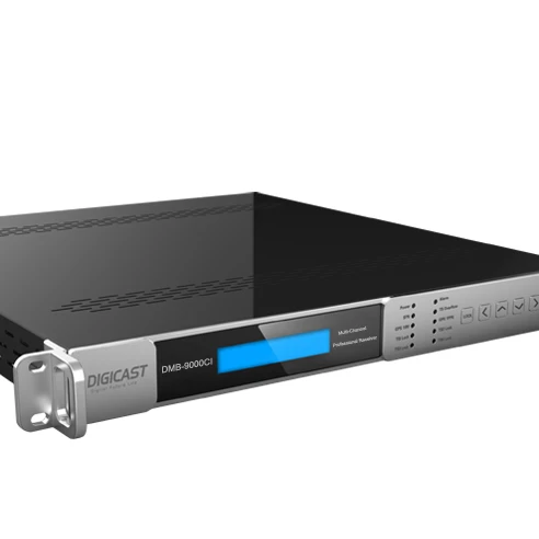 Low Cost Professional IRD Satellite Receiver with CI Slot Support PCMCIA Module for Digital TV Headend Equipment Cable TV System