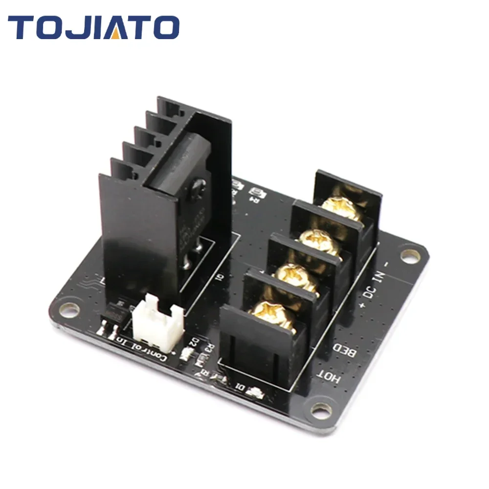 3D Printer Hotbed High-power Expansion Board Heating Controller MOS Tube High Current Load Module DC12-24V 25A for 3D Printer