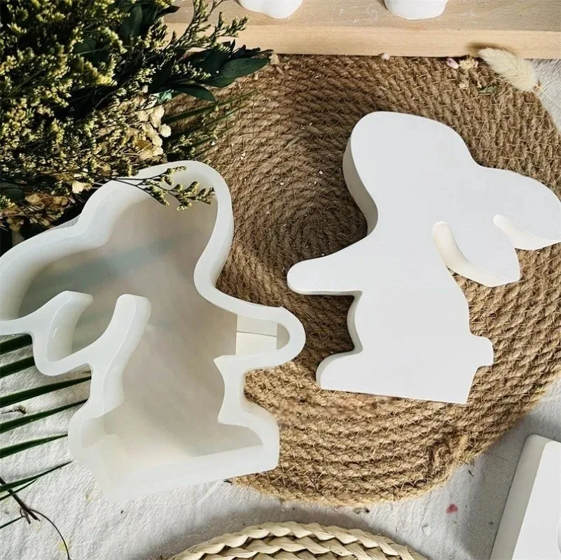 DIY Cuddle Bunny Resin Silicone Mold - Silicone Craft For Home & Garden Decor, Unique Handmade Gift Idea
