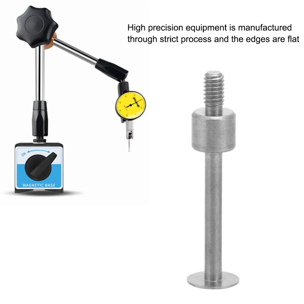 Durable T Shape Dial Indicator Probe M2.5 Thread High Speed Steel Flat Contact Point Dial Gauge Probe For Dial Indicator - view 5