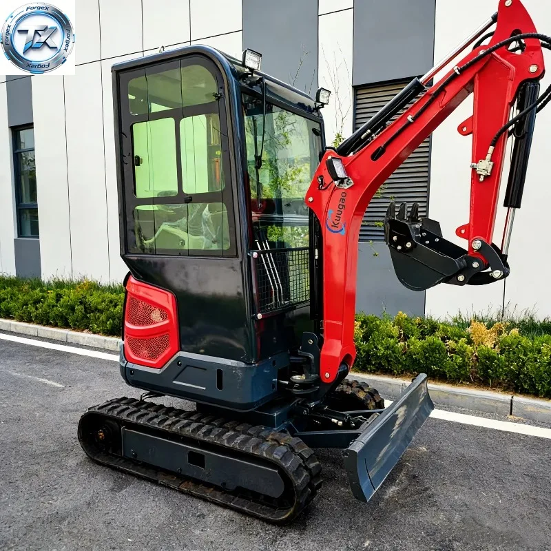 

【Multi-functional】2.5 Ton Mini Excavator Crawler Digger with Yanmar Engine Fast Delivery Multifunctional Small Bagger Garden And