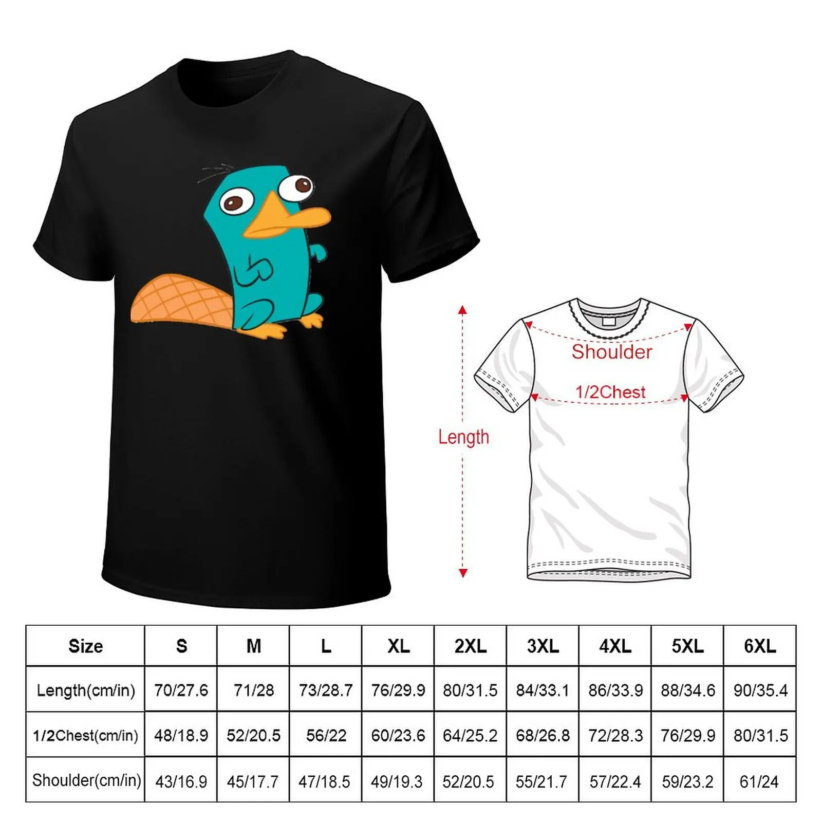 Perry the Platypus Classic T-Shirt graphics sublime men graphic tees