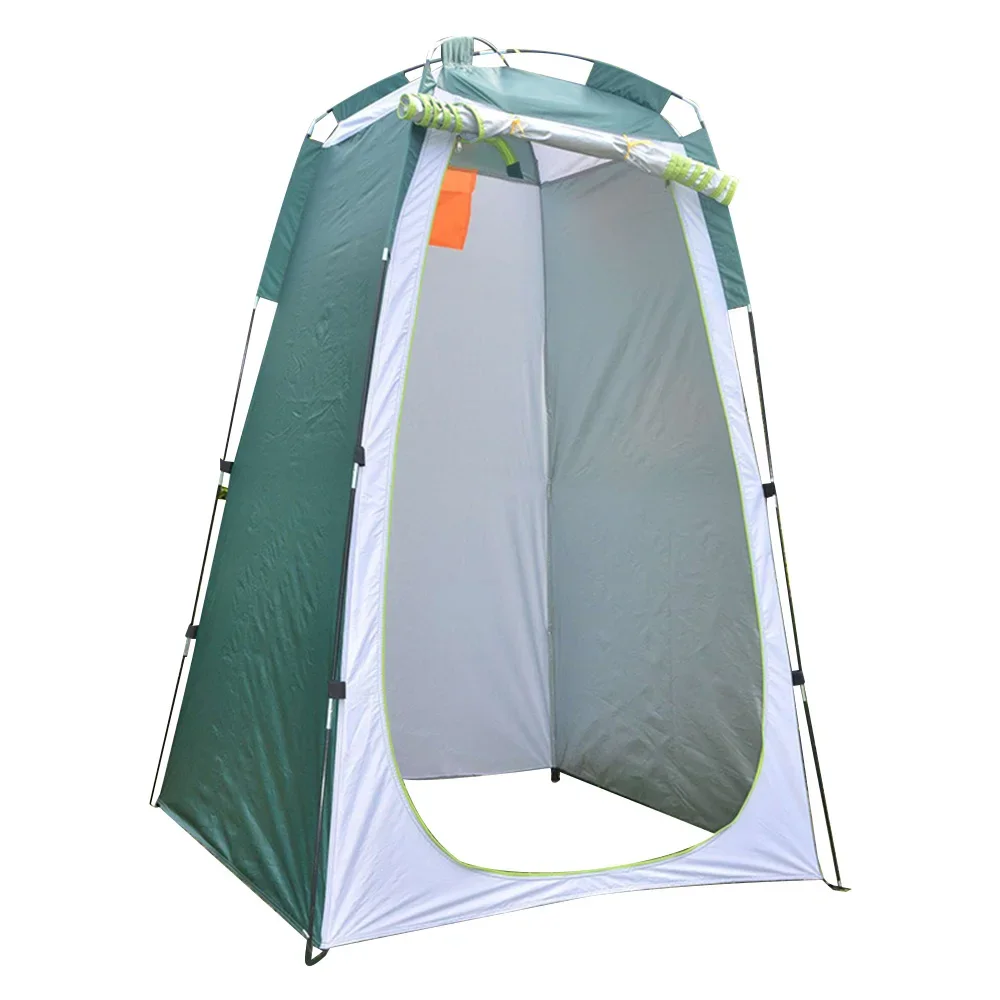 Portable Shower Tent Changing Room Polyester  Shower Privacy Tent Shelter Silver Toilet Ultra-light Waterproof Dressing 2024