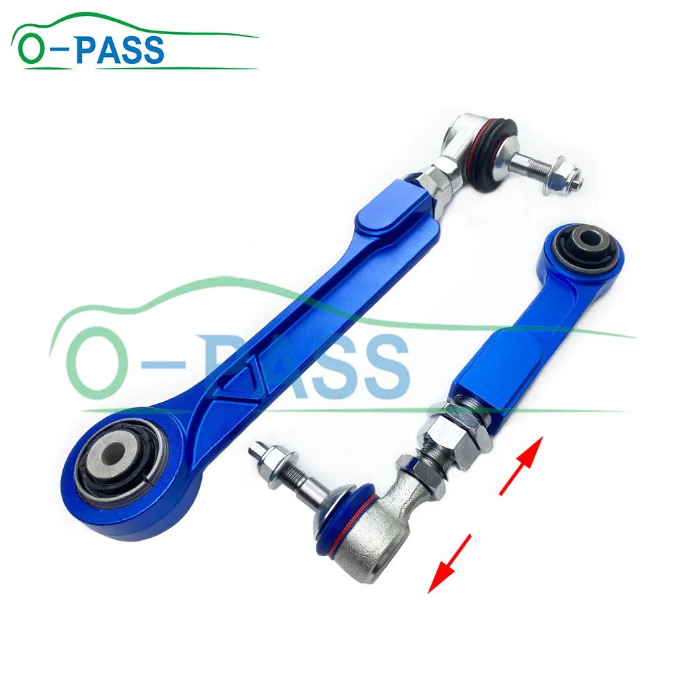 OPASS Rear Adjustable Camber Toe Arm Kit For BMW X-Series X5 E70 F15 F85 X6 E71 E72 F16 F86 2007- 33326796001 33324046917