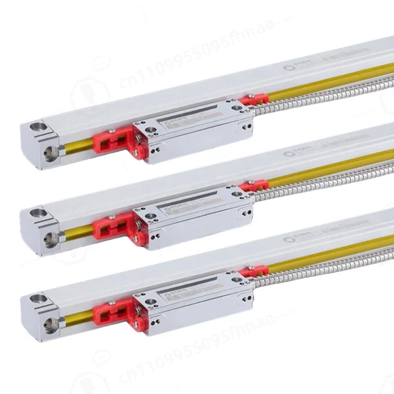 SINO 0.001mm Optical Grating Ruler Sensor Linear Scale for DRO Lathe Milling Machine TTL 70mm ~ 470mm KA300 1um