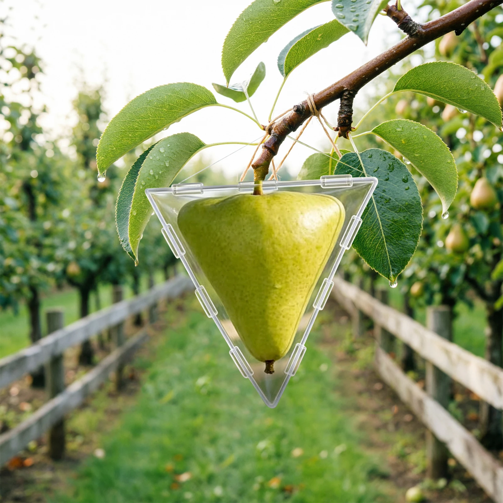 Mini Cube Fruit Shaping Mould Unique Shape Mini Fruit Styling Tool Mini Transparent Plastic Mould for Home Garden Balcony