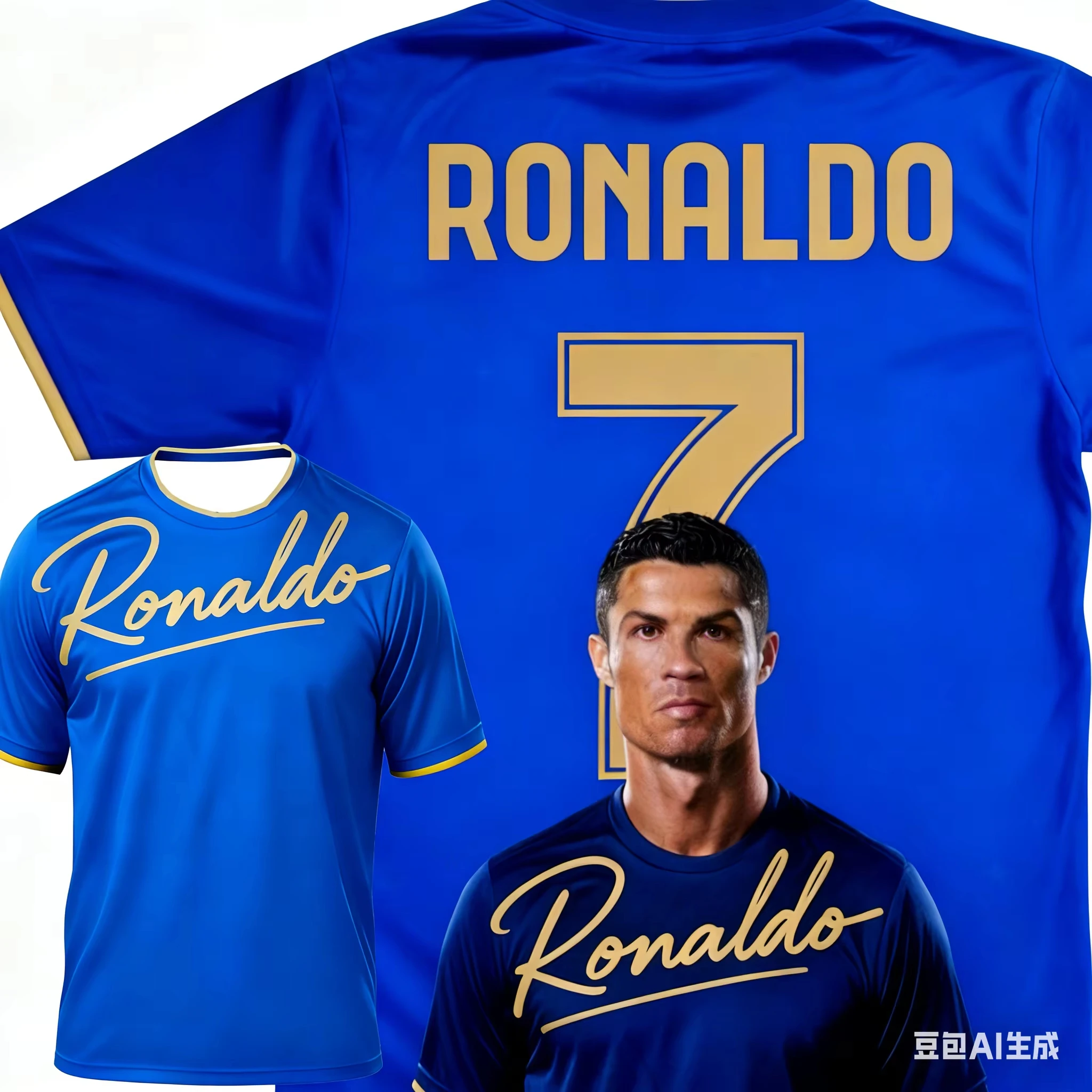 MEN'S SUMMER QUICK-DRY T-SHIRT 2026ONALDO #7 & YAMAL #10 3D PRINT SUITABLE FOR OUTDOOR TRAINING FITNESS AND COMPETITIVE SPORTS