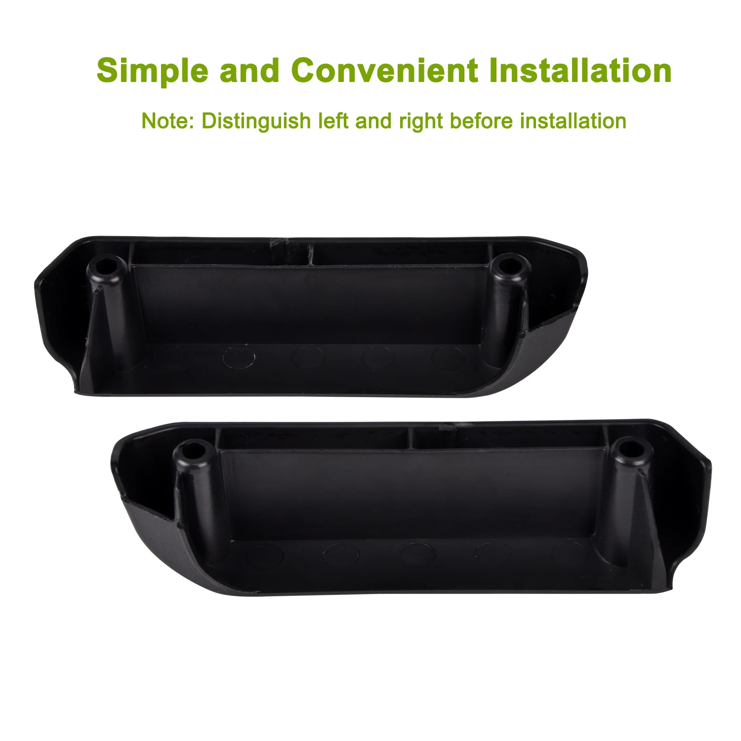 2PCS For Suzuki Jimny Sierra JB64 JB74 Door Inner Armrest Storage Box Containers Tray Organizer Stowing Tidying Box Accessories