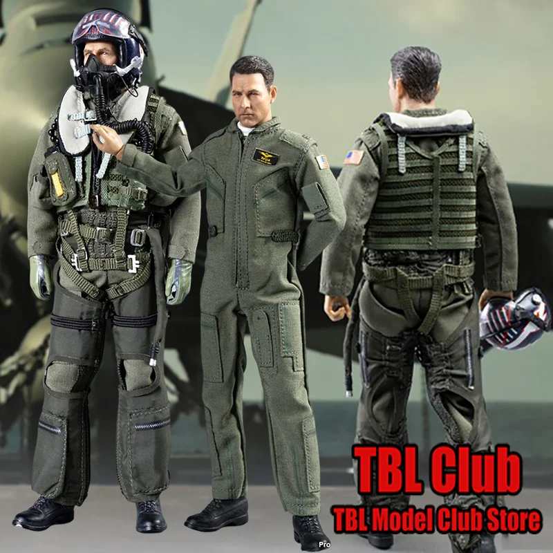 Figura de Piloto Instructor de Caza a Escala 1/12 (Pre-Stock) ‌   Figura de acción de soldado de 6 pulgadas, serie Palm Hero, DID XM80031