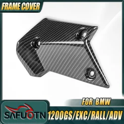 For BMW R1200GS Adventure 2013-2018 R1250GS 2019-2023 Exhaust Flap Cover Upper Frame Infill Middle Side Panel ABS Plastic