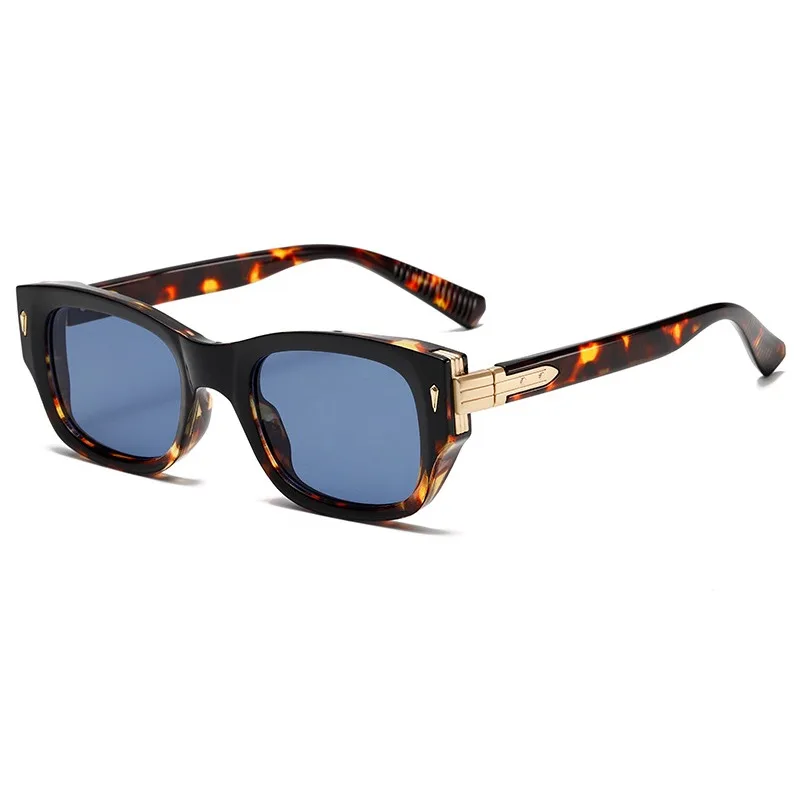 Fashion Rectangle Sunglasses Women Luxury Brand Vintage Small Frame Sun Glasses Ladies Classic Black Square Eyeglasses Oculos image 2