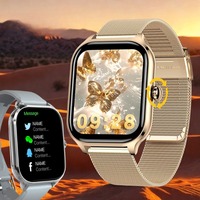 XiQeer 2025 New Smart Watch Bluetooth Talk Full Touch Screen Heart Rate Sports Monitor Fitness Smart Watch Men Women Gift