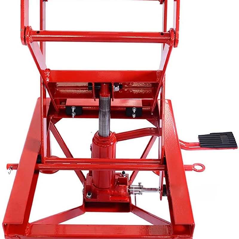 Motorcycle Lift Table JC1030 Auto Repair Hoist Folding frame 870mm Lift height Repair tool for Repair shop