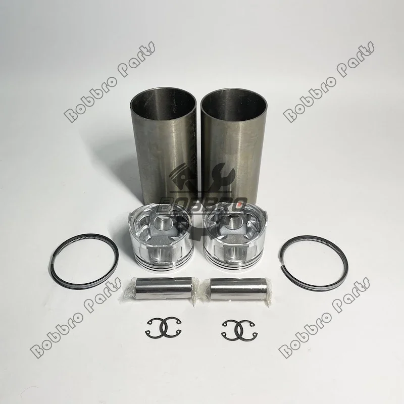 Z600 ZB600 ZB600C Liner Kit Piston & Ring For Kubota Tractor B4200 B4200DT Excavator KH5 Combine Harvesters NX1000 RX1100 HXD-7