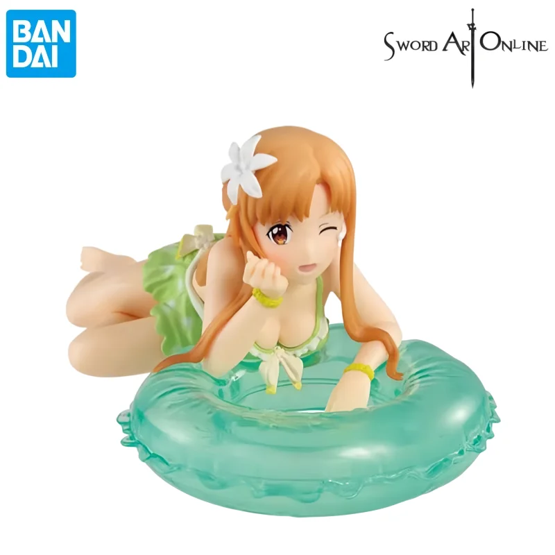 Bandai In Stock Original Box Garage Kit Sword Art Online Yuuki Asuna Anime Characters Collectible Original Action Figure Statue view 4