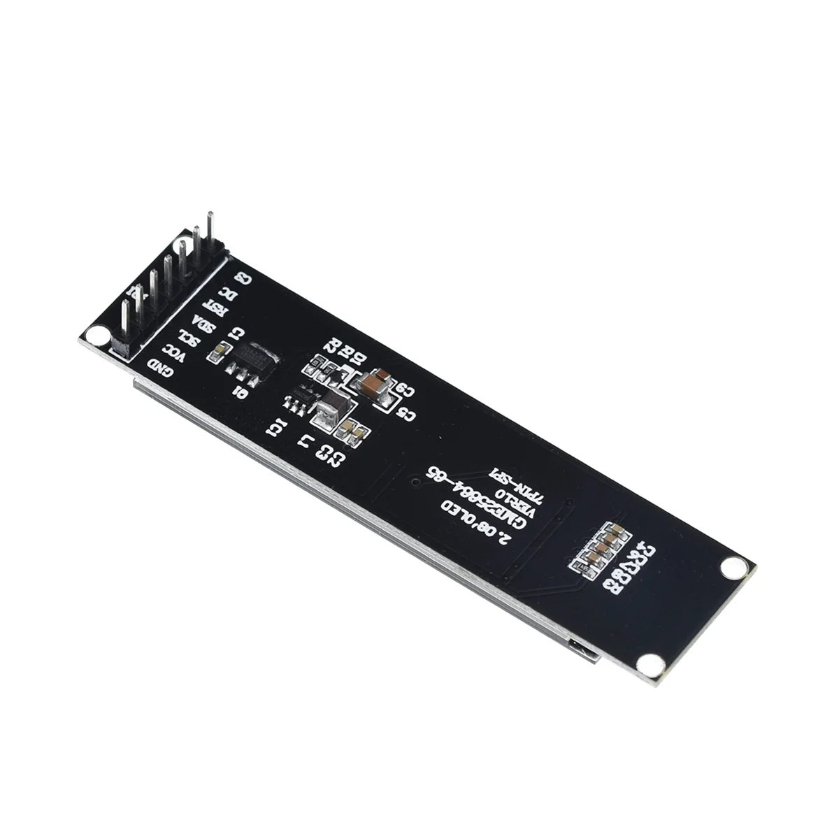 Real OLED Display 2.08 Inch 256x64 Graphic LCD Module White Display Screen LCM Screen SH1122 Controller Support SPI