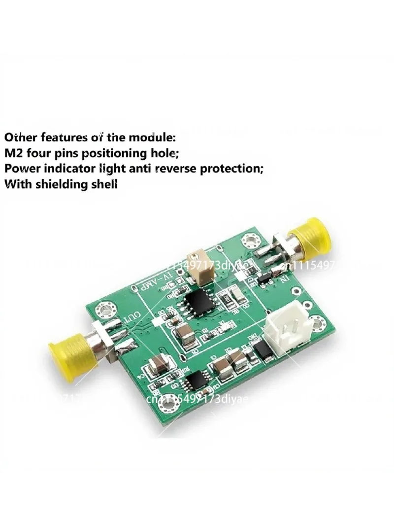 Transimpedance Amplifier IV High Speed APD PIN Photoelectric Detection TIA Single Power Supply