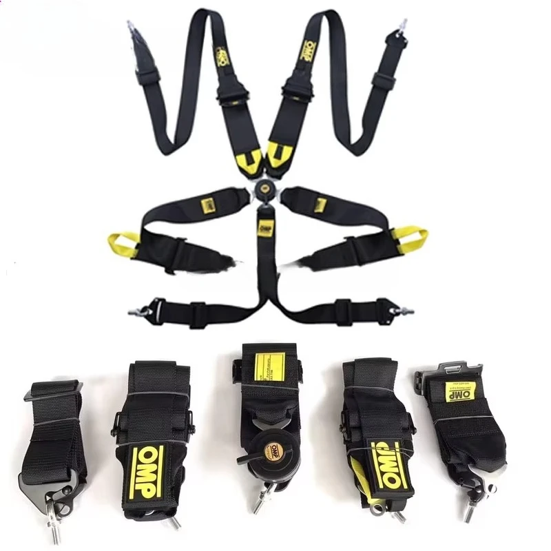 Factory new 4/5/6 point quick release cam lock seat belt racing emulator accessories seat belt