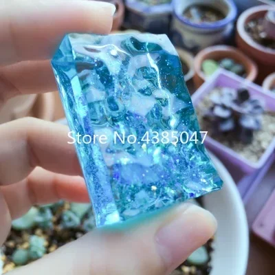 1PC Geometric Silicone Resin Casting Necklace Expoxy Mold for Making Jewelry 3D Water Ripple Cabochon Jewelry Tools